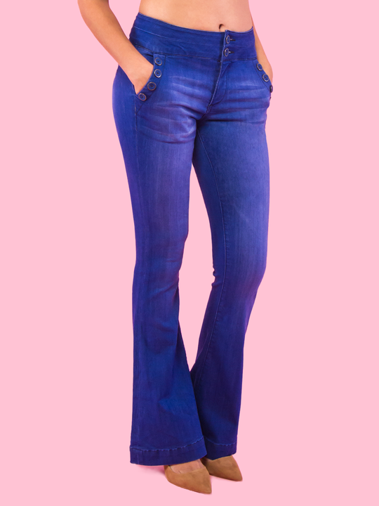 Celebrity pink 2025 bell bottom jeans